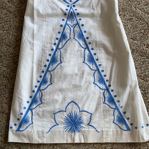 Strapless Lilly Pulitzer  Dress with Embroidery - Picture 5 of 9